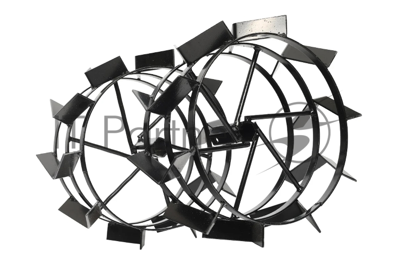 Грунтозацепы для мотоблока Patriot (д390 мм, шир130 ммшестигранник23)(пар) Грз 390.190.23 Россия