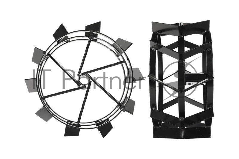Грунтозацепы для мотоблока Patriot (д390 мм, шир130 ммшестигранник23)(пар) Грз 390.190.23 Россия