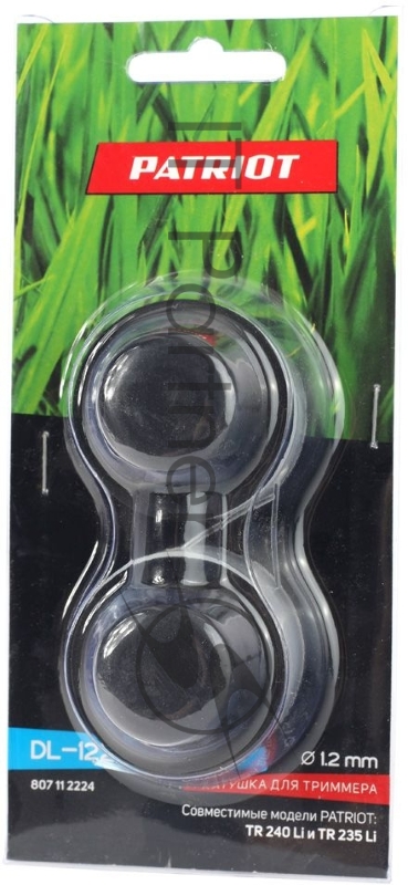 Катушка PATRIOT DL-1224, 2 шт в блистере для аккумуляторных триммеров PATRIOT TR 240 Li и TR 235 Li