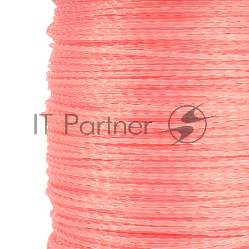 Леска Duoline D 2,4 мм L 400 м (скрученный квадрат, двухцветная, красная жила) 240-400-6