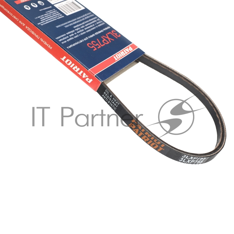 Ремень PATRIOT 3LXP755 привода шнека для снегоуборщика Сибирь 999ЕКХ,