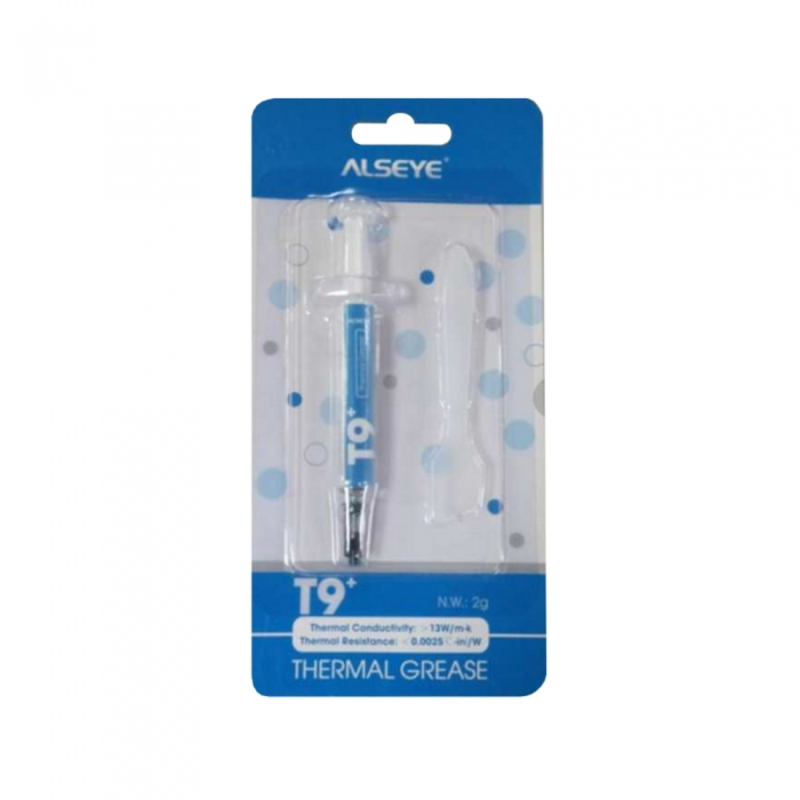 T9+ шприц (2g) Термопаста T9+ 13W/m,k, шприц, RTL