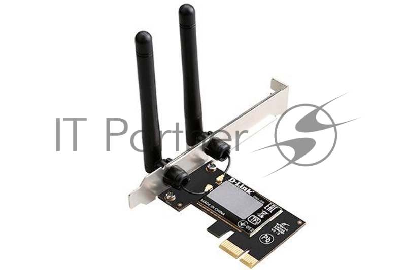 Сетевой адаптер WiFi D-Link DWA-548 DWA-548/10/C1A N300 PCI Express (ант.внеш.несъем.) 2ант.