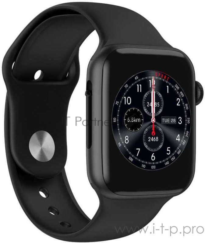 Смарт-часы Jet Sport SW-4C 1.54 IPS черный (SW-4C BLACK)