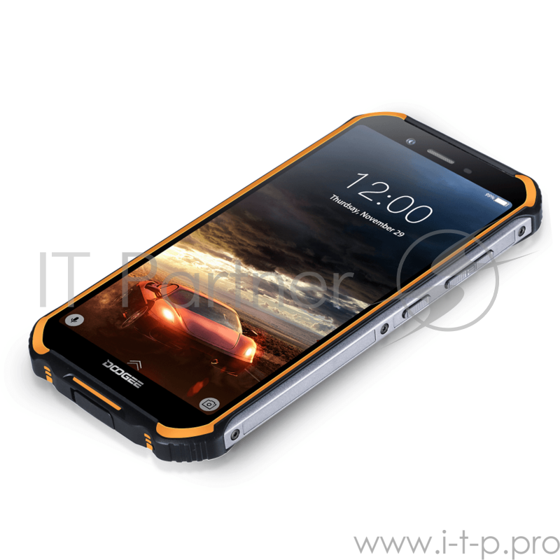 Смартфон Doogee Doogee S40 LITE Fire Orange, 5.5 480 x 960, 1.3GHz, 4 Core, 2GB RAM, 16GB, up to 128GB flash, 8 МП+5 МП/5Mpix, 2 Sim, 2G, 3G, BT, Wi-Fi, GPS, Micro-USB, 4650 мА·ч, Android 9.0, 238 г, 158,2 ммx79,3 ммx14,1 мм