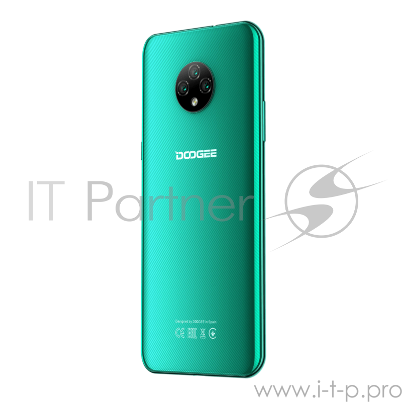 Смартфон Doogee Doogee X 95 Emerald Green, 16,56 см (6.52) 540 x 1200 пикселей, 1.3GHz, 4 Core, 2GB RAM, 16GB, up to 128GB flash, 13 МП+2 МП+2 МП/5Mpix, 2 Sim, 2G, 3G, LTE, BT, Wi-Fi, GPS, Micro-USB, 4350 мА·ч, Android 10.0, 178g, 167 ммx77,4 ммx8,9