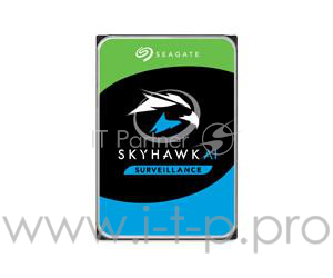 Жесткий диск 8TB Seagate SkyHawk (ST8000VE0004) {SATA 6 Гбит/с, 7200 rpm, 256 mb buffer,3.5, для видеонаблюдения c искусственным интеллектом}