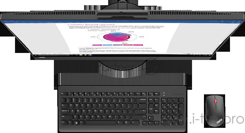 Персональный компьютер Lenovo V530-24ICB 23,8 i5-9400T 8Gb 1TB_7200rpm + 256Gb_M.2 Int. DVD±RW AC+BT USB KB&Mouse W10_P64-RUS 1Y carry-in