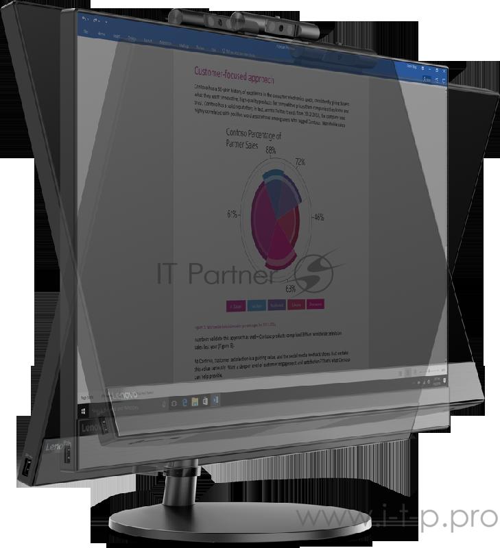 Персональный компьютер Lenovo V530-24ICB 23,8 i5-9400T 8Gb 1TB_7200rpm + 256Gb_M.2 Int. DVD±RW AC+BT USB KB&Mouse W10_P64-RUS 1Y carry-in