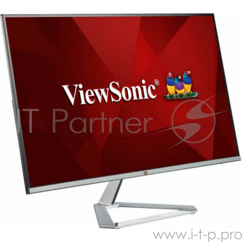 Монитор ViewSonic 27 VX2776-SMH IPS LED, 1920x1080, 250 cd/m2, 80Mln:1, 178°/178°, 4ms, D-Sub, 2*HDMI, 75Гц, колонки, Headphone Out, Frameless, Black