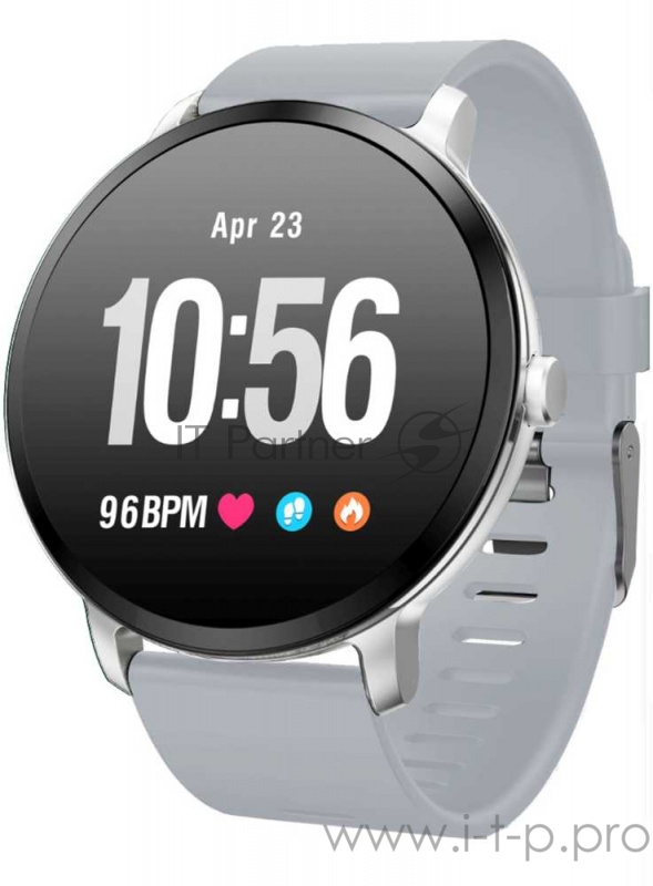 Смарт-часы Jet Sport SW-1 1.33 LCD серебристый (SW-1 GREY)