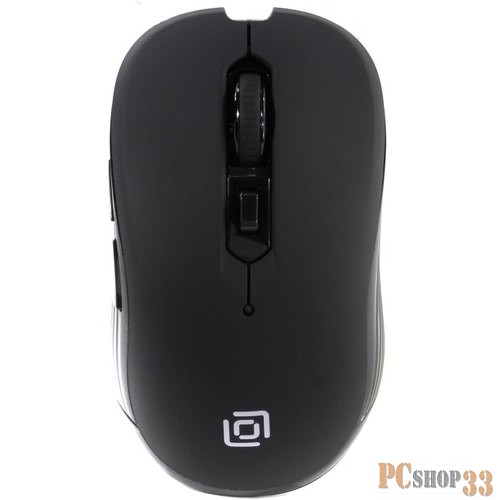 Мышь Oklick 610MWC черный оптическая (1600dpi) беспроводная USB (5but)