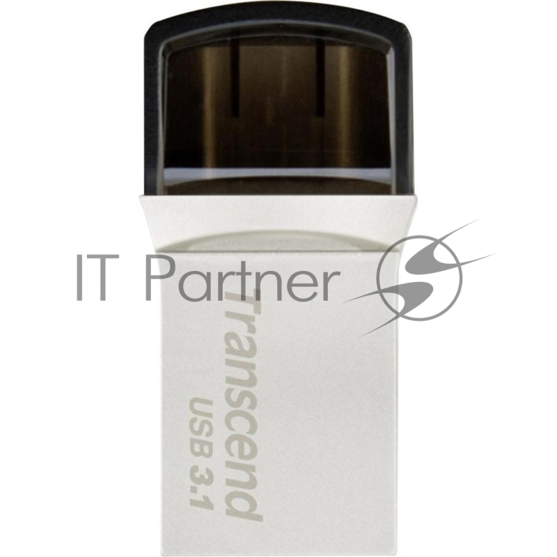 Носитель информации Transcend USB Drive 64Gb JetFlash 890 TS64GJF890S {USB 3.0/3.1 + Type-C}