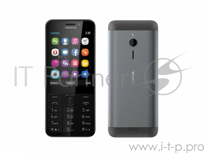 Смартфон NOKIA 230 DS Dark Silver