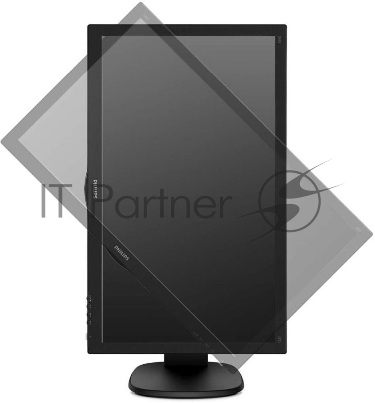 Монитор PHILIPS 23.6 243S5LJMB/00 Black с поворотом экрана (LED, 1920x1080, 1 ms, 170°/160°, 250 cd