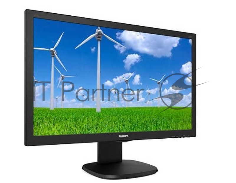 Монитор PHILIPS 23.6 243S5LJMB/00 Black с поворотом экрана (LED, 1920x1080, 1 ms, 170°/160°, 250 cd