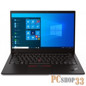 Ноутбук Lenovo ThinkPad X1 Carbon G8 T Core i5 10210U/16Gb/SSD512Gb/Intel UHD Graphics/14/Touch/FHD (1920x1080)/4G/Windows 10 Professional 64/black/