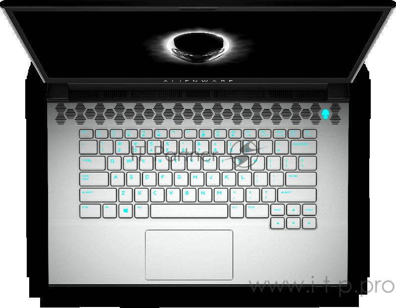 Ноутбук Alienware m15 R3 Core i7 10750H/16Gb/SSD512Gb/NVIDIA GeForce RTX 2060 6Gb/15.6/IPS/FHD (1920x1080)/Windows 10/silver/WiFi/BT/Cam