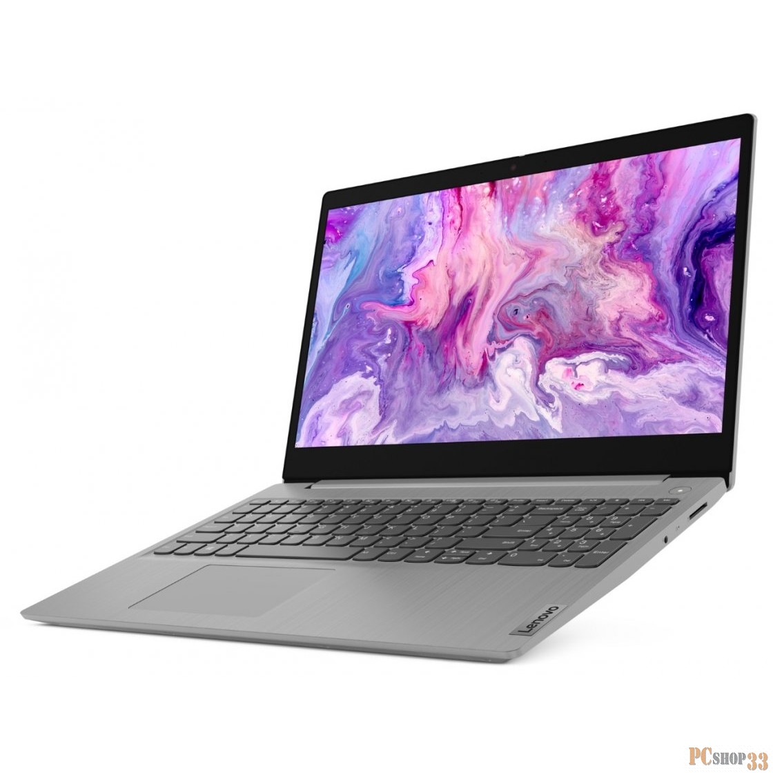 Ноутбук Lenovo IP3 15ADA05 15.6 FHD, AMD RYZEN 5 3500U, 8Gb, 256Gb SSD, noDVD, NoOS, grey (81W1004WRK)