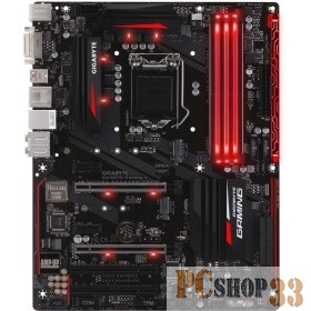 Материнская плата GigaByte GA-H270-Gaming 3 Socket 1151, iH270, 4*DDR4, 2*PCI-E, SATA 6Gb/s + RAID, 2xM.2, 2xSATA Express, 8ch Audio, Killer™, GLAN, USB3.1, DVI-D + HDMI, ATX