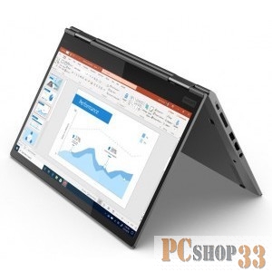 Ноутбук Lenovo ThinkPad X1 Yoga G5 T Core i7 10510U/16Gb/SSD512Gb/Intel UHD Graphics/14/FHD (1920x1080)/4G/Windows 10 Professional 64/black/WiFi/BT/