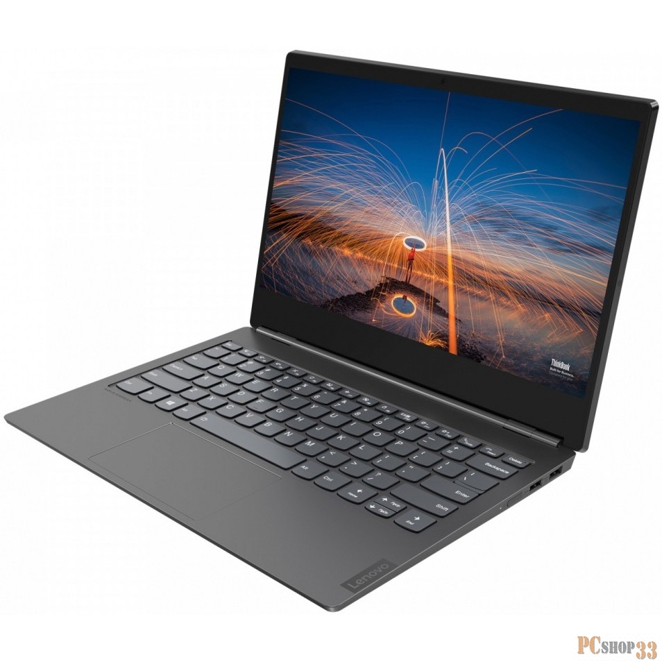 Ноутбук Lenovo Thinkbook Plus 13.3 FHD (1920x1080) IPS AG + 10.8 E Ink FHD (1920x1080) AG, i7-10710U 1.1G, 16GB DDR4 2666, 512GB SSD M.2, Intel UHD, WiFi, BT, FPR, Pen, 4cell 45Wh, 65W, Win 10 Pro, 1Y CI, 1.4kg