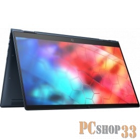 Ноутбук HP Elite Dragonfly Core i7-8565U 1.8GHz,13.3 FHD (1920x1080) IPS Touch 400cd GG5 BV,16Gb LPDDR3-2133 Total,512Gb SSD,LTE,Kbd Backlit,38Wh,Pen,FPS,B&O Audio,0.99kg,3y,Blue,Win10Pro