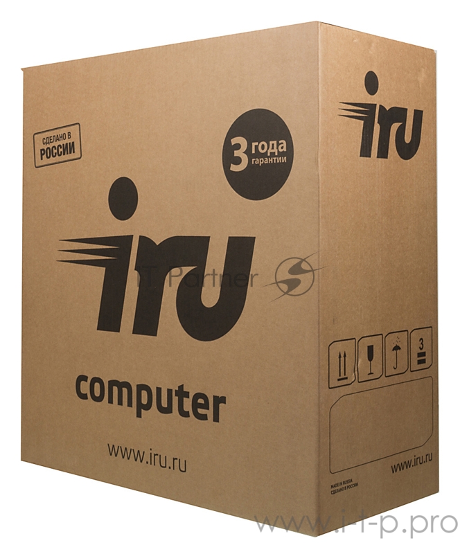 ПК IRU Office 315 MT i5 9400 (2.9)/8Gb/1Tb 7.2k/UHDG 630/Free DOS/GbitEth/400W/черный