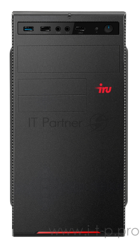 ПК IRU Home 312 MT PG G5420 (3.8)/4Gb/1Tb 7.2k/UHDG 610/Free DOS/GbitEth/450W/черный