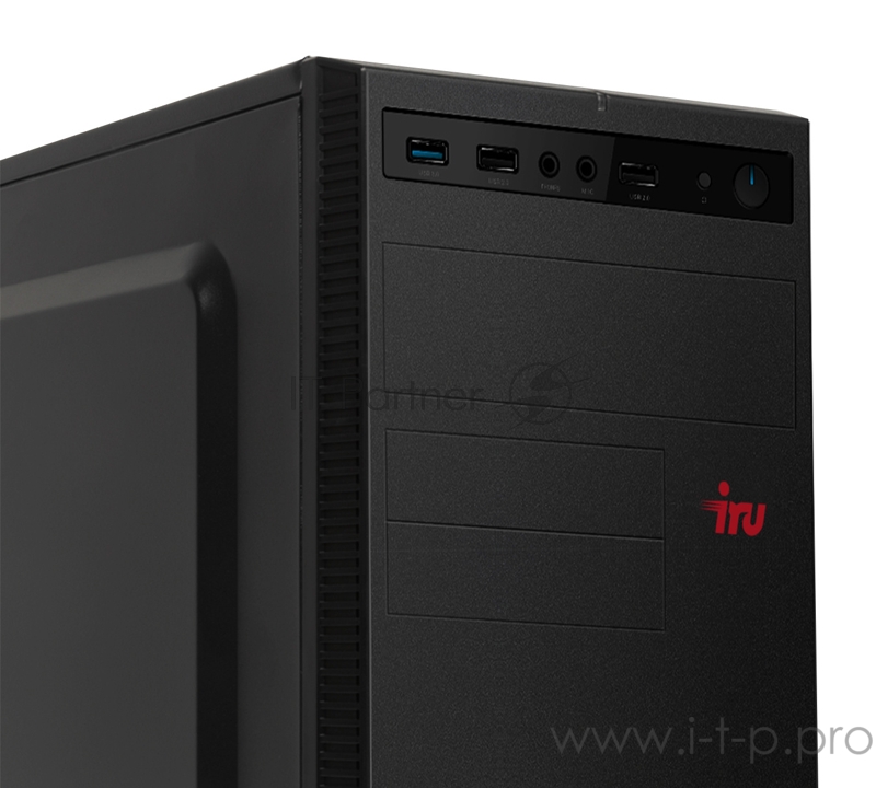 ПК IRU Home 312 MT PG G5420 (3.8)/4Gb/1Tb 7.2k/UHDG 610/Free DOS/GbitEth/450W/черный