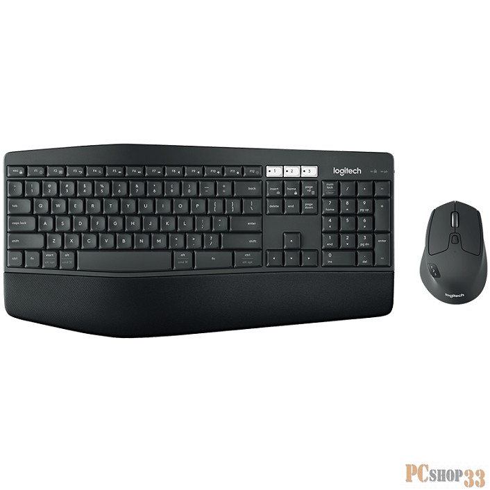 Комплект клавиатура + мышь Logitech MK850 Performance 920-008232, беспров., черный (USB)