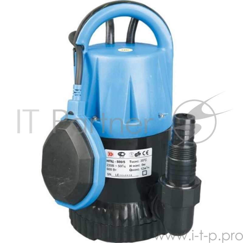 Насос центроб. КАЛИБР НПЦ- 500/ 5П 500Вт.част.5мм