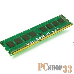 Модуль памяти Kingston DDR3 DIMM 2GB (PC3-10600) 1333MHz KVR1333D3S8N9/2G