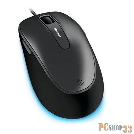 Оптическая мышь Microsoft Comfort Mouse 4500 4FD-00024, 4кн.+скр., серебр.-черный (USB)
