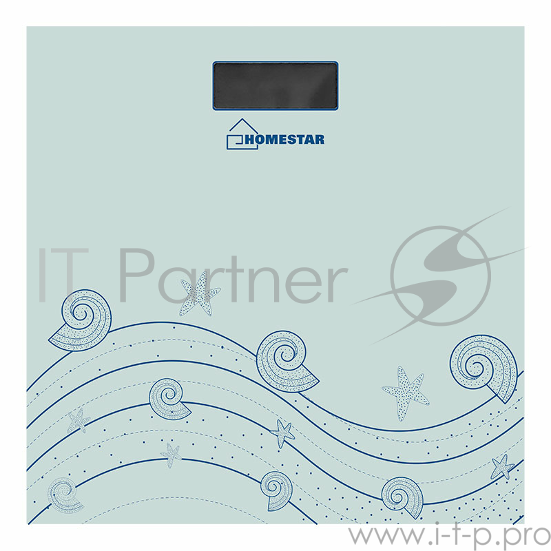 Весы напольные электронные HOMESTAR HS-6001B (стеклянная поверхность, 180 кг)