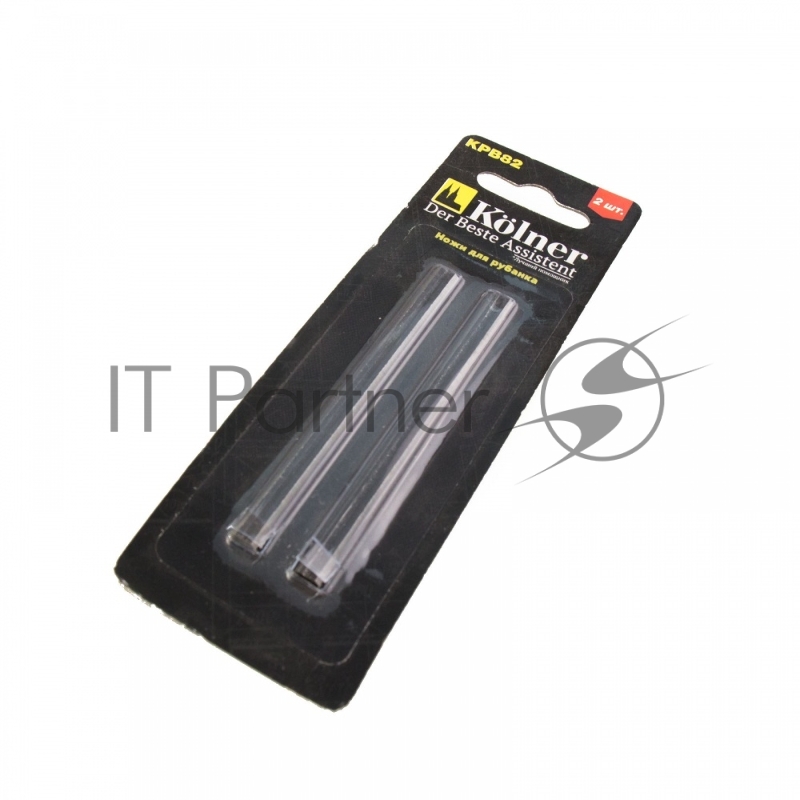 Kolner KPB 82 (12*30шт) Нож для электрорубанка 82*5,5*1,2мм 2шт в блистере