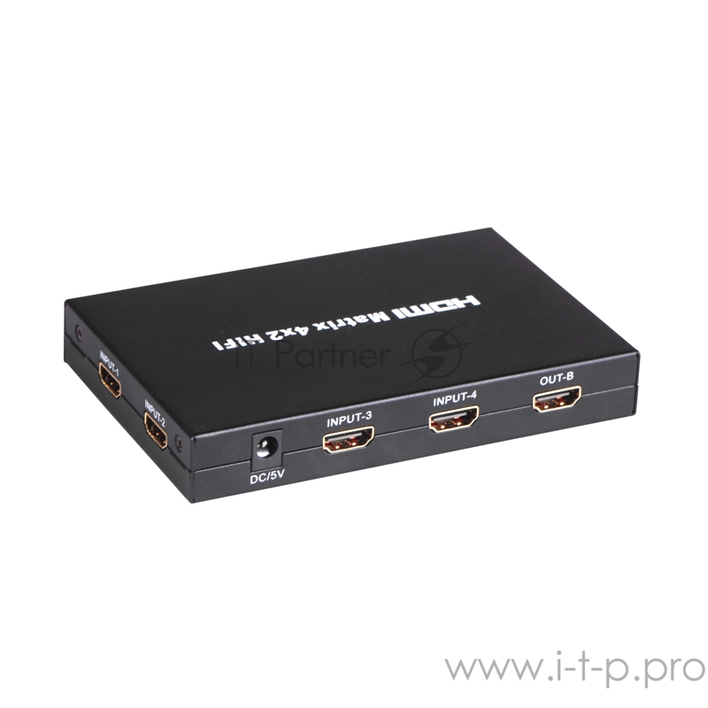 Переходник Greenconnect Переключатель HDMI матричный 4 к 2 (GL-v402A)