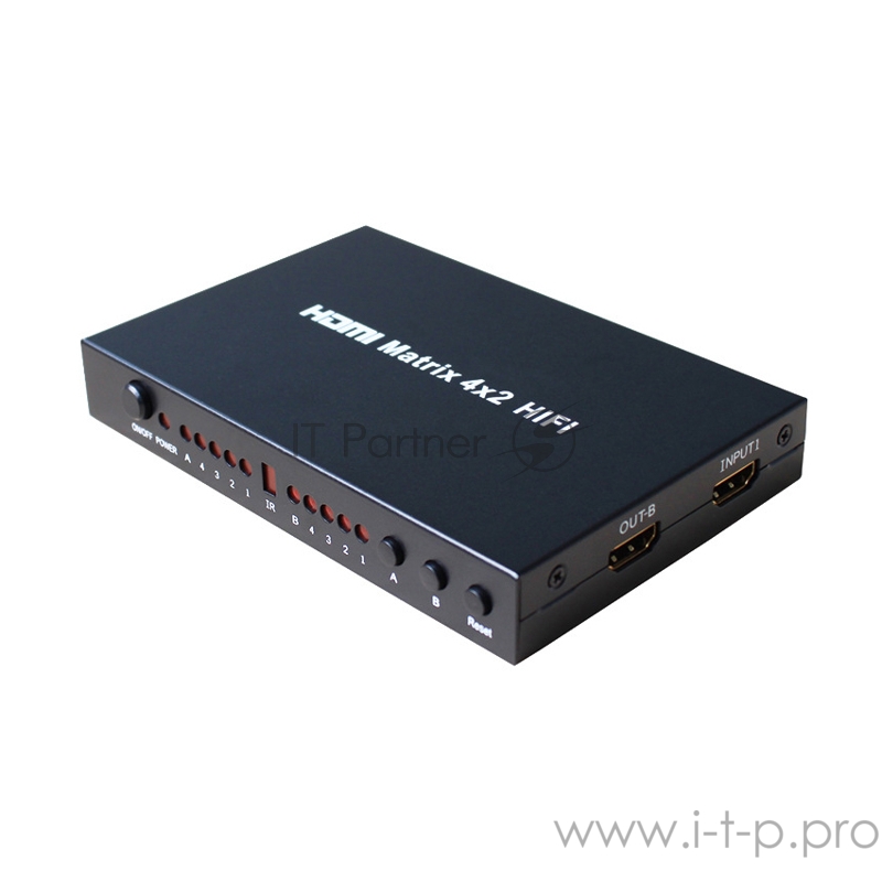 Переходник Greenconnect Переключатель HDMI матричный 4 к 2 (GL-v402A)
