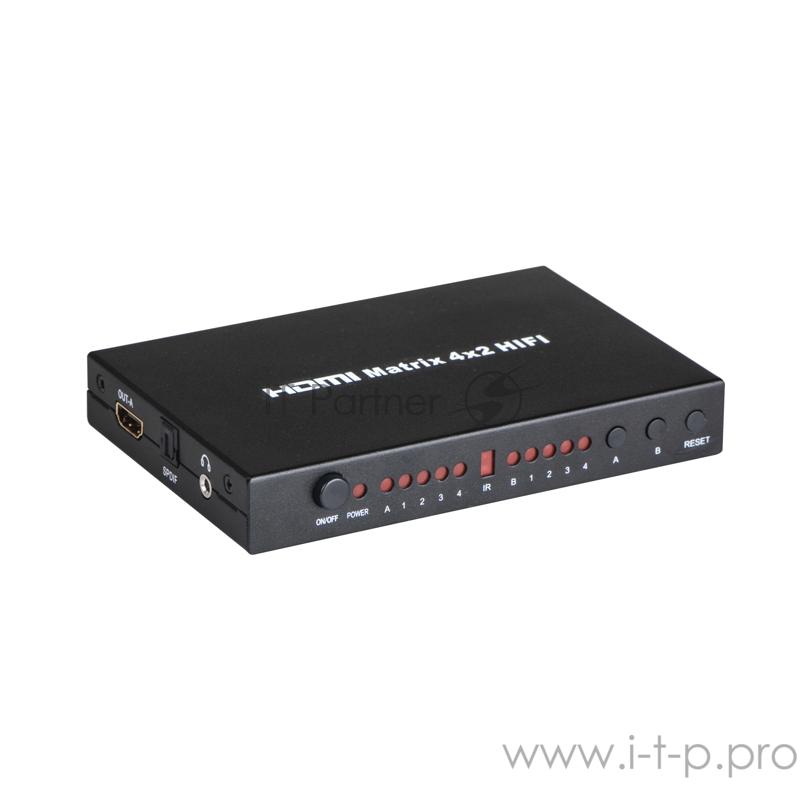 Переходник Greenconnect Переключатель HDMI матричный 4 к 2 (GL-v402A)