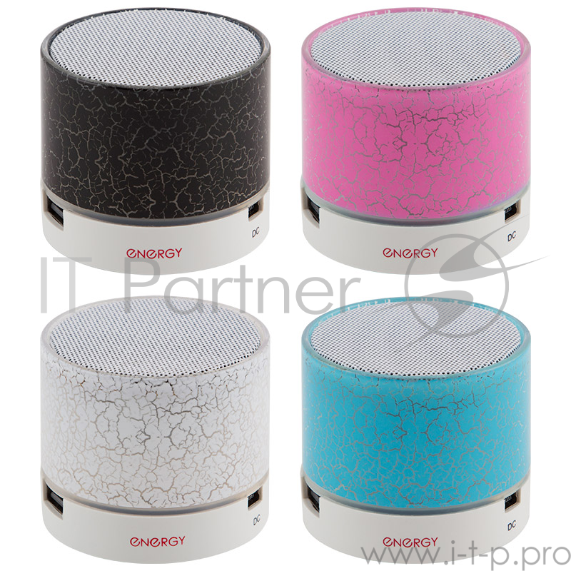 Портативная Bluetooth-колонка Energy SA-01 (3Вт, TF, USB, LED-подсветка)