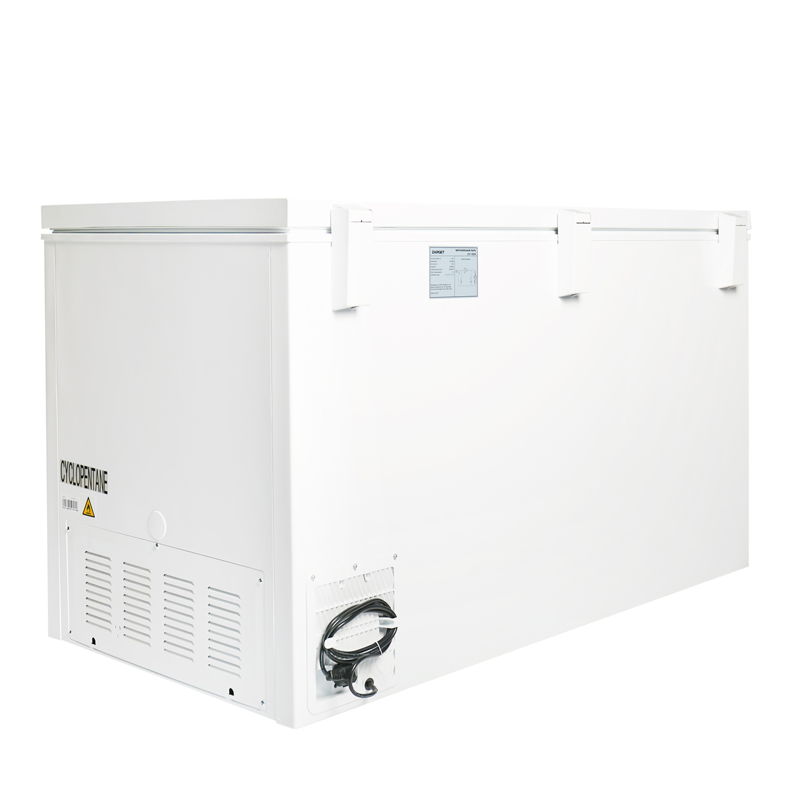 Морозильный ларь Zarget ZCF 492W