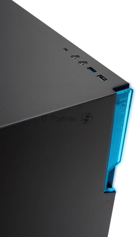 Корпус Mini Tower InWin CI698C (101C) BL U3*2+3.1C(TYPE C)+ A(HD)+RGB LED (без блока питания)