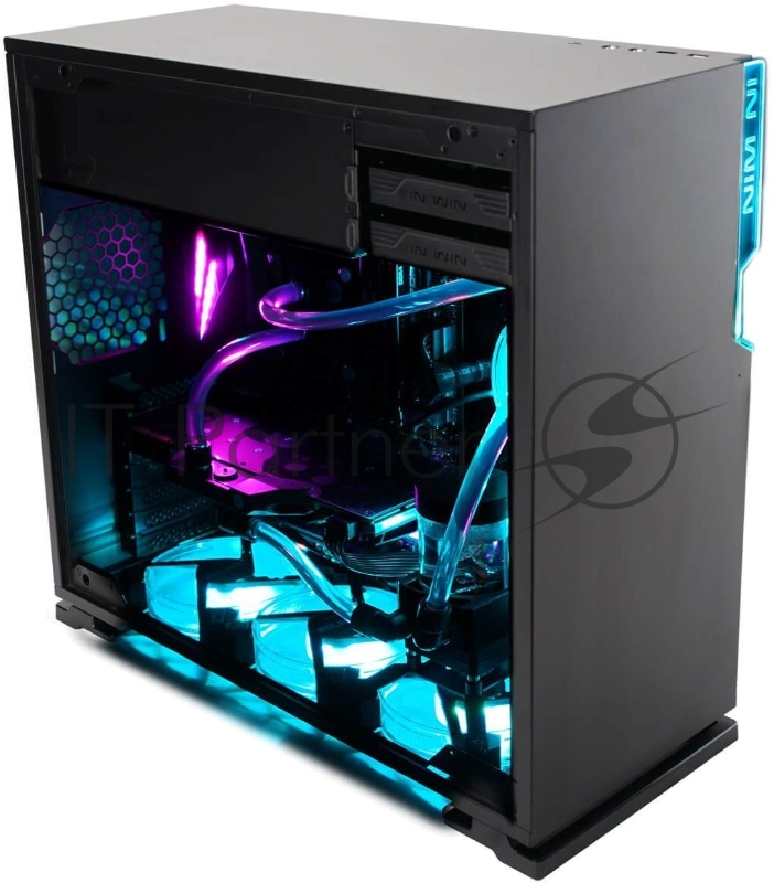 Корпус Mini Tower InWin CI698C (101C) BL U3*2+3.1C(TYPE C)+ A(HD)+RGB LED (без блока питания)