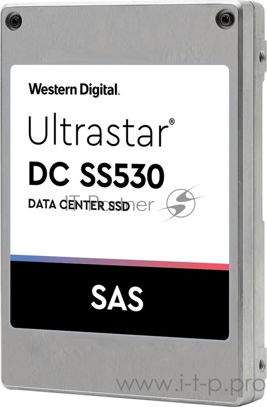 Накопитель SSD WD SAS 800Gb 0P40345 WUSTM3280ASS204 Ultrastar DC SS530 2.5 10 DWPD