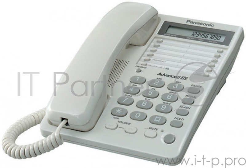 Телефон Panasonic KX-TS2362RUW, белый