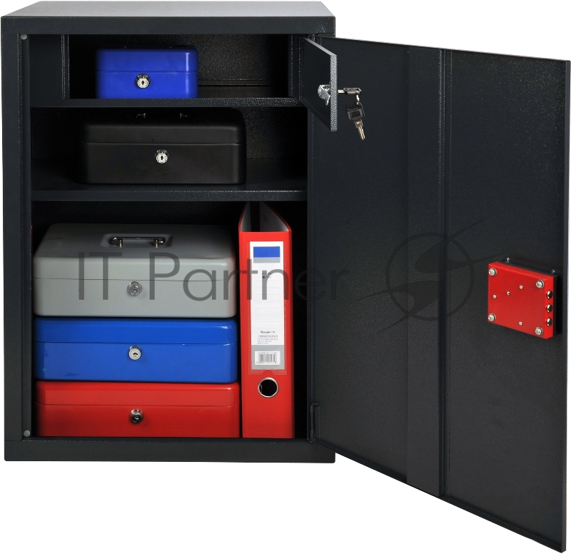 Шкаф бухгалтерский Cactus CS-SF-BK63 630x460x340мм ключевой