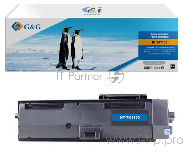 Картридж лазерный G&G NT-TK1150 черный (3000стр.) для Kyocera ECOSYS M2135DN/M2635DN/M2735DWP2235D