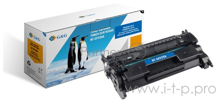 Картридж лазерный G&G NT-CF226A черный (3100стр.) для HP LJ M402d/M402n/M426dw/M426fdn/M42