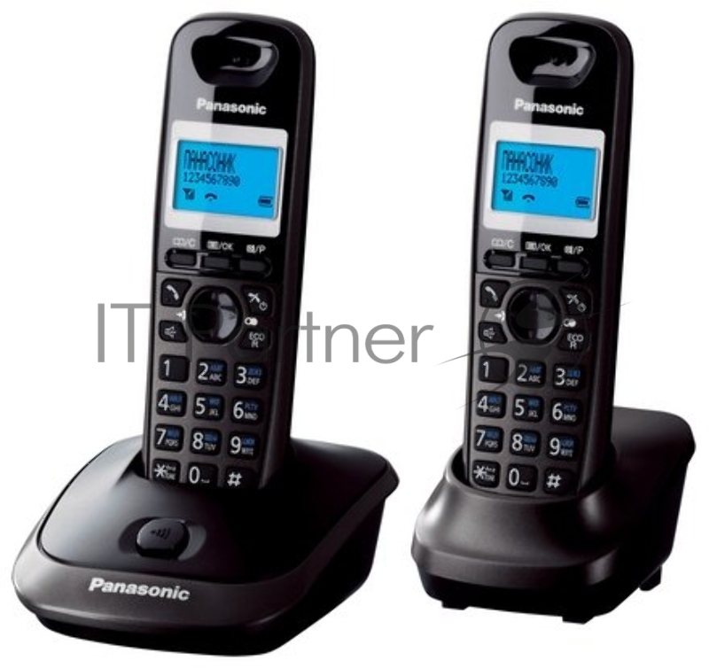 Радиотелефон Panasonic KX-TG2512RU2, DECT, с опред.номера, доп. трубка