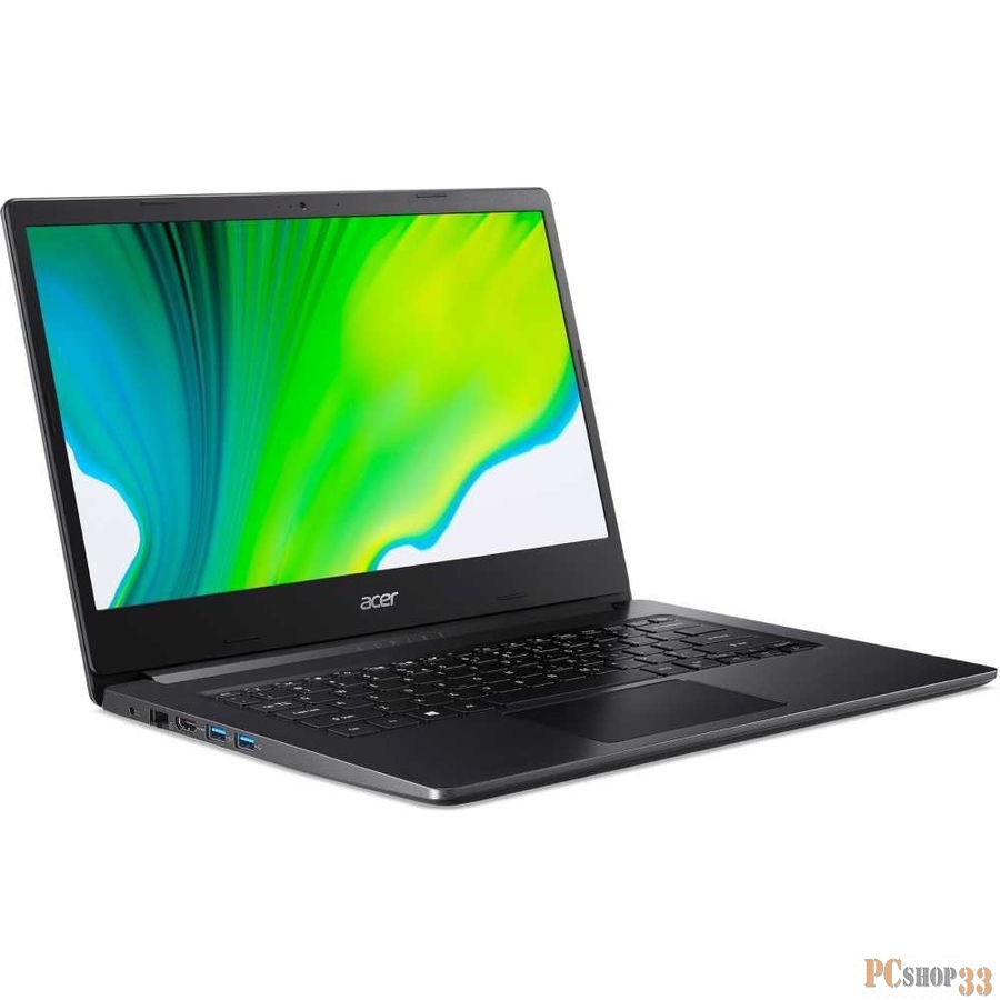 Ноутбук Acer Aspire A314-22-A5LQ 14 FHD, A-3020e, 4Gb, 500Gb, noODD, Win10, черный (NX.HVVER.005)